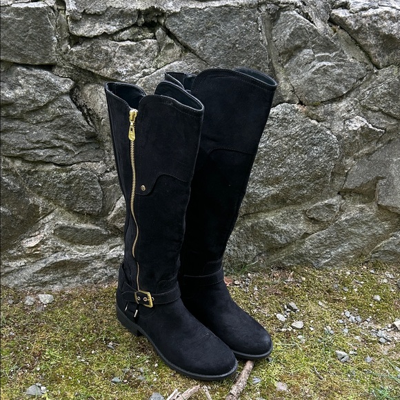G by Guess Black Knee-High Women's Boots size~ 7 - Picture 1 of 5